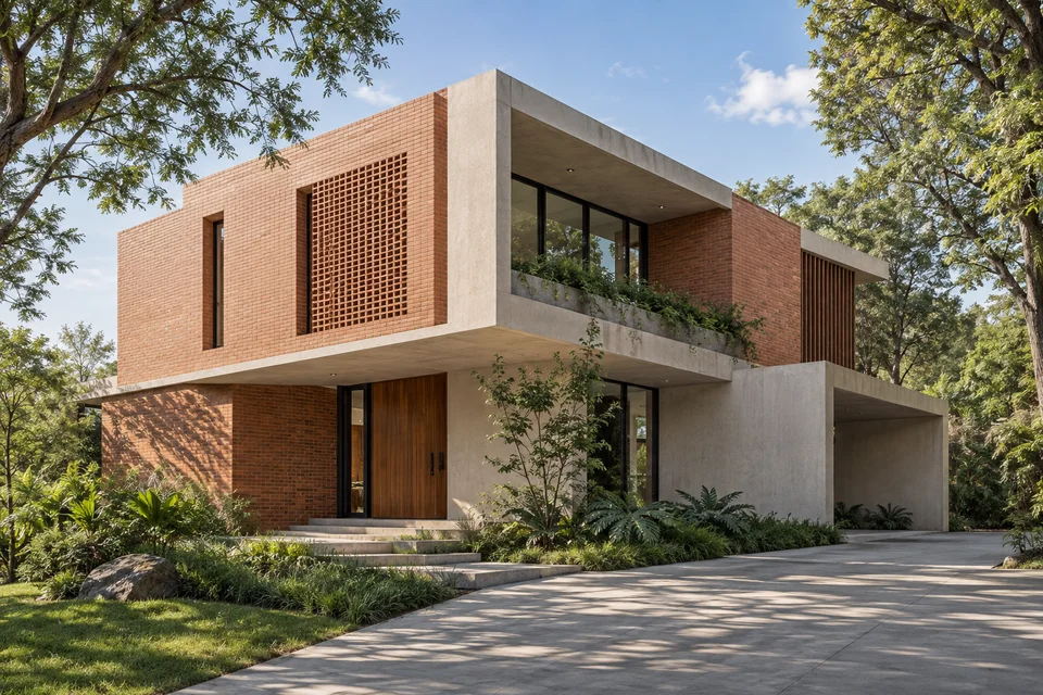 Architectuur als beeld voor het ontwerpconcept Buiten Gewoon